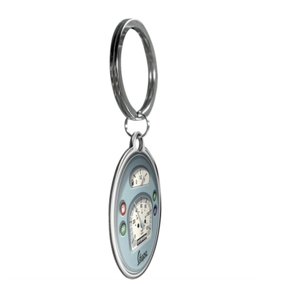 2/$12 Nostalgic Art Retro Vespa - Speedometer Keyring - Picture 2 of 10
